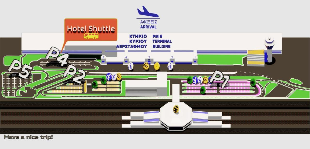 Aethon Airport Project-Free Shuttle By Gk Properties Markópoulon Exterior foto